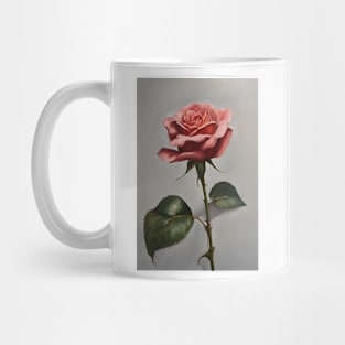 Rose Art Oil Painting Mug